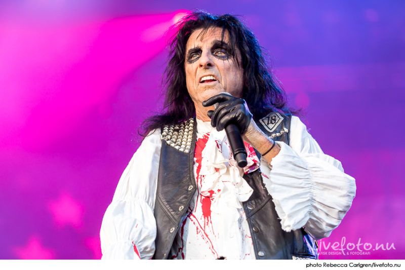 Alice Cooper på Liseberg livefoto.nu Porträttfotograf
