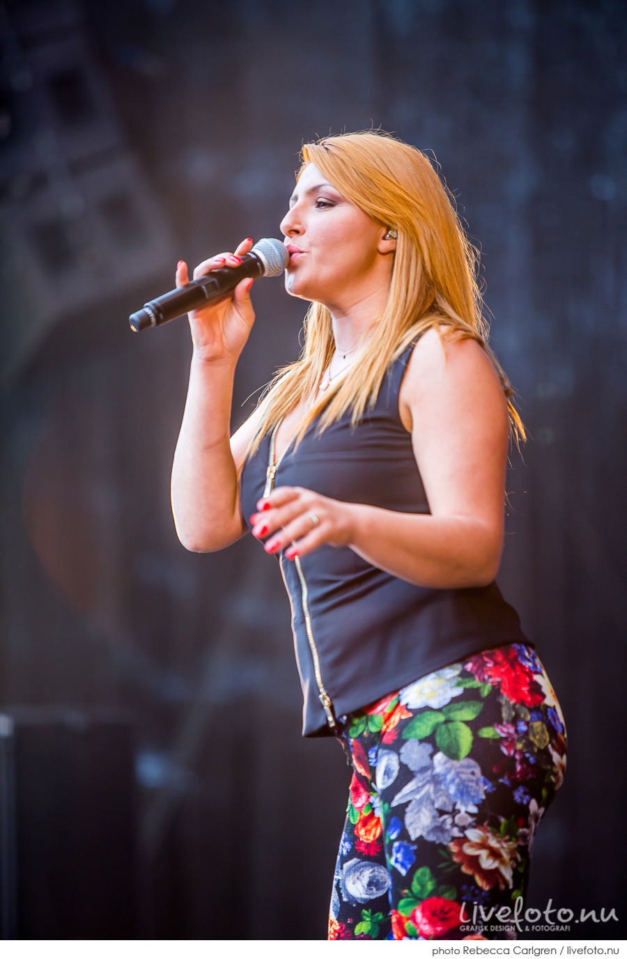 Helena Paparizou på Götaplatsen, RIX FM-festival